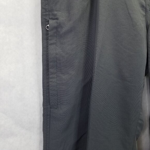 REI Adventures Pants Men's 36x32 Gray Cargo UPF 50+ Nylon Travel Hiking Outdoor - Picture 7 of 16